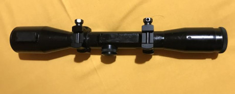 Se ofrece un visor Schmidt Bender 6x42 , las lentes y luminosidad excelentes , reticula A1, anillas desmontables 02