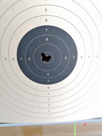 Bueno, para animar el foro un poco, propongo colgar fotos de dianas y arma usada para ello, pudiendo ser 91