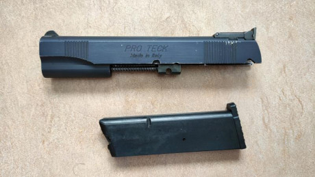 Vendo Taurus 45acp +carro adicional del 22Lr con su cargador.
La compre a un compañero del foro hace unos 10