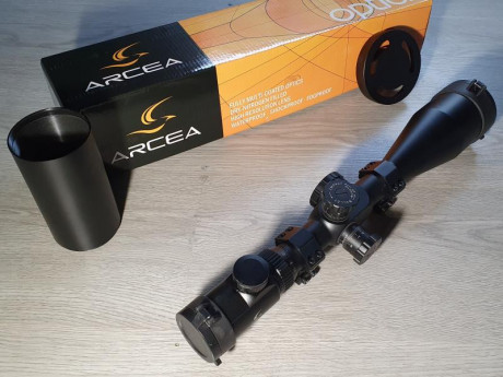 Vendo Visor Arcea 10-40x60 tubo de Ø30mm, con retícula Mil Dot y ajuste lateral del paralaje.
Es el más 01