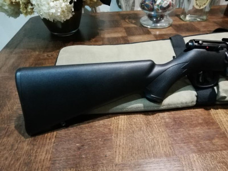 Buenas tardes,

Vendo casi sin uso esta carabina, lleva cañón grueso de 21", diopter y túnel para 12