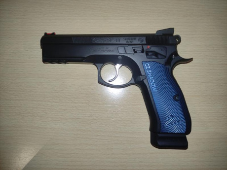 Buenas pongo a la venta mi CZ Shadow 1 fabricada en 2017 sin apenas uso,ya que solo uso la shadow 2, esta 11