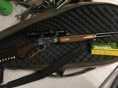 Impecable Marlin 444 modelo SS solo venta en Álava no envío ..carril y monturas desmontables warne originales 02