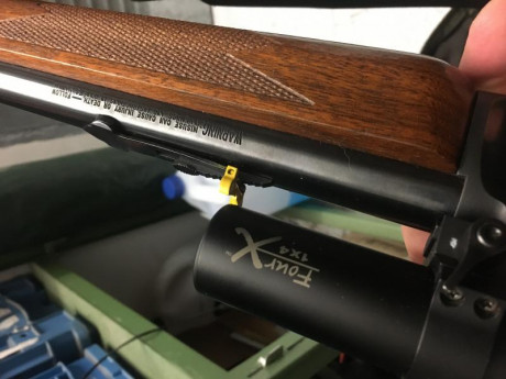 Impecable Marlin 444 modelo SS solo venta en Álava no envío ..carril y monturas desmontables warne originales 00