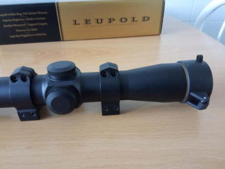 REBAJADO a 375€
Vendo este visor leupold, es el vx-r 2-7x33, es un visor muy polivalente, pues empieza 10