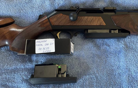 Hago una Rebaja a la venta del Rifle
El Rifle  2.000 € 
Con Aimpoint  2.500 € 
Con el visor Swarosvki 20