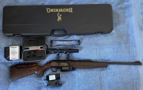 Hago una Rebaja a la venta del Rifle
El Rifle  2.000 € 
Con Aimpoint  2.500 € 
Con el visor Swarosvki 30