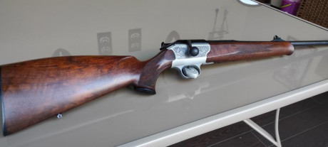 Rifle blaser R93 luxus en calibre 30.06 en perfecto estado como puede apreciarse en las imágenes.
Preguntar 10