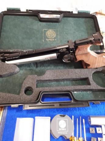 :ganster: VENDO PISTOLA STEYR LP 50 ( 5 TIROS) EN PERFECTO ESTADO CON POCO USO Y COMPLETA DE ACCESORIOS 11