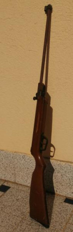 Hola tengo una carabina del 4.5 marca gamo de aprox 25 años o algo mas. Es muy masiva de madera, con estrias 140