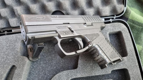 Hola a todos.
Vendo Walther PPS con su caja, instrucciones, 2 cargadores de serie, de 6 y 7 cartuchos 00