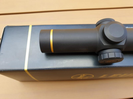 Hola, vendo Visor Leupold VX-R HOG 1,25-4x20. Reticula iluminada Pig Plex, diámetro 30 mm, impecable, 12