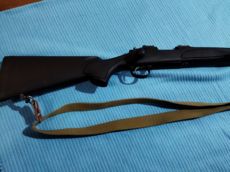 Pongo en venta rifle Remington 700 con cañón acanalado, realizado por armero de prestigio y rosca exterior 02