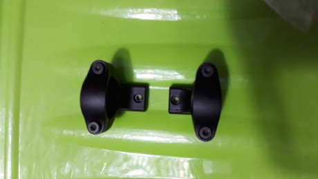 Vendo monturas fijas Remington para el Remington 700. No se si valdran para otros modelos. 
Son para tubo 02
