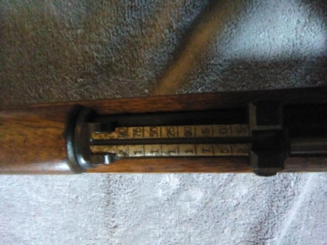 Vendo esta carabina Norinco, copia del Mauser KAR98, en calibre .22
Es la versión larga (longitud total: 11