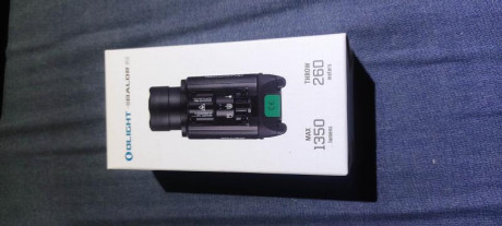 Vendo estas dos linternas nuevas sin usar .
Olight Warrior x pro 130€
Olight Baldr Pro 150€
La Baldr es 01