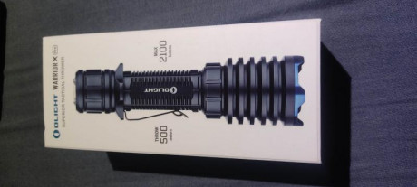 Vendo estas dos linternas nuevas sin usar .
Olight Warrior x pro 130€
Olight Baldr Pro 150€
La Baldr es 00