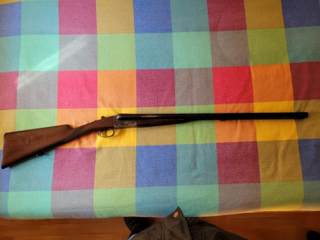 Vendo, por no usar, escopeta yuxtapuesta Víctor Sarasqueta calibre 12/70 con cañones de 70 centímetros 01