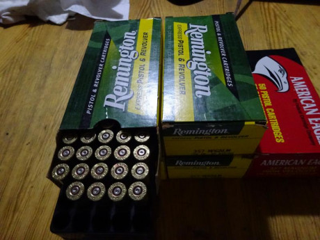 Muy buenas,

Vendido el lote de 244 vainas del .357, 194 Remington y 50 American Eagle by Federal, total 02