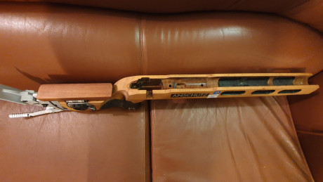 Por no usar, vendo esta culata Anschuzt mod 1913 en muy buen estado de uso. Está en Valencia. Precio 250 01