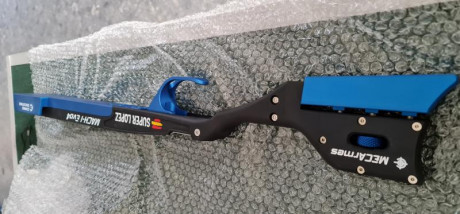 Culata aluminio para carabina grunig  puede valer para otras marcas y modelos prácticamente a estrenar 02