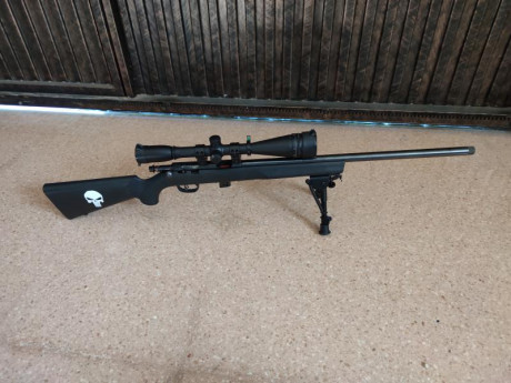 Vendo carabina marlin xt vr 22lr para iniciarse en mini f-class.
Buen estado. No incluye no visor no bipode.
Precio 01