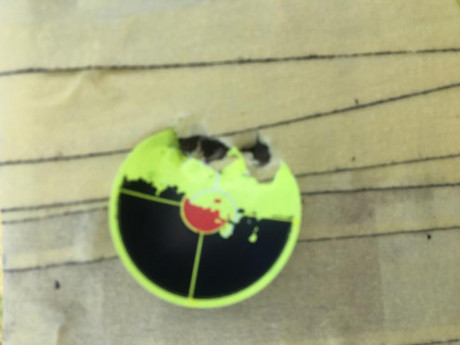 Bueno, para animar el foro un poco, propongo colgar fotos de dianas y arma usada para ello, pudiendo ser 162