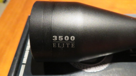 Vendo mi visor que no he llegado a montar marca BUSHNELL ELITE 3500 nuevo ya que se monto en una carabina 01