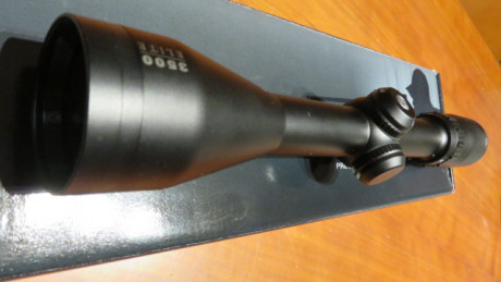 Vendo mi visor que no he llegado a montar marca BUSHNELL ELITE 3500 nuevo ya que se monto en una carabina 12