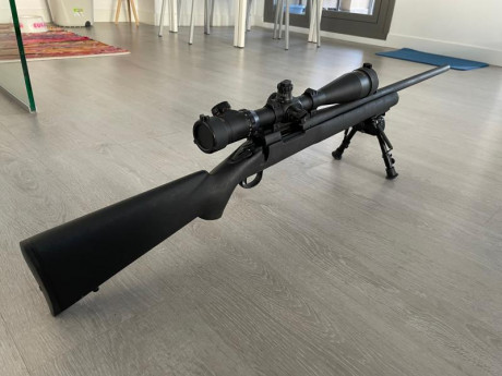 Hola a tod@s,
Por cese de actividad vendo mi Remington Police del 308 con cañón pesado de 66 cm.  Está 02