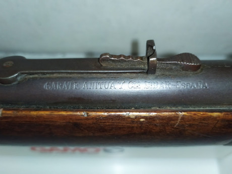 Vendo Carabina Tigre del 44-40 del año 1933.Copia española del Winchester Modelo 1892, fabricada por la 00