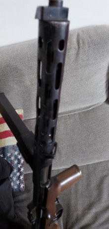 Vendo MP28 de un veterano de la Guerra Civil y de la Division Azul. Este arma apareció en una bodega en 11