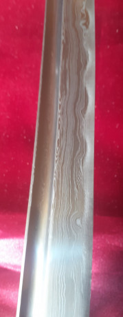 Por remodelación de mi colección de armas japonesas saco a la venta esta preciosa katana en acero damasquinado, 02