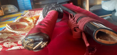 Por remodelación de mi colección de armas japonesas saco a la venta esta preciosa katana en acero de alto 01