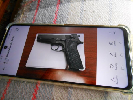 saludos: pongo a la venta una pistola smit&wenson modelo 910 en buen estado un solo cargador, aunque 01