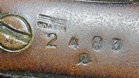 MP 40 encontrado en una bodega en 2018. Pertenecia a un veterano de la guerra civil y miembro de la Division 12