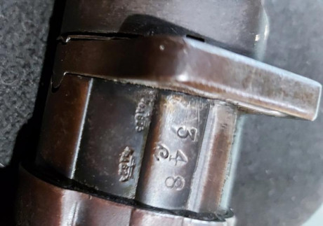 MP 40 encontrado en una bodega en 2018. Pertenecia a un veterano de la guerra civil y miembro de la Division 10