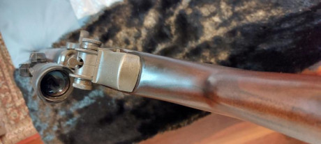 Buenas a tod@s, pues como pone el enunciado vendo mi Garand M1D(reversible) con un montón de accesorios 120