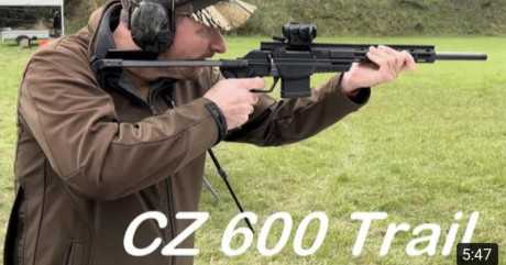 Que os parece lo nuevo de CZ rifle compacto CZ 600 Trail, muy apetecible en 7,62x39 a ver si lo tenemos 80