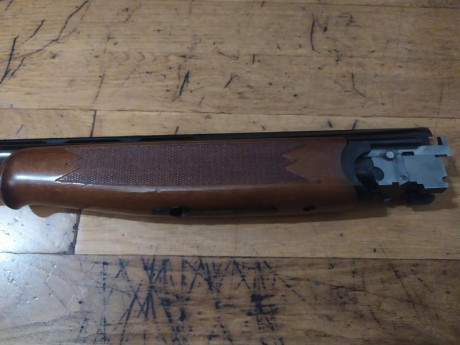 Vendida Vendo Escopeta Lanber Superpuesta Caza 71 cm de cañon mono gatillo y con 2 polichok esta  como 01