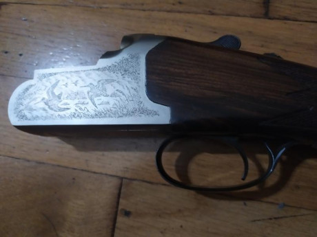 Vendida Vendo Escopeta Lanber Superpuesta Caza 71 cm de cañon mono gatillo y con 2 polichok esta  como 00
