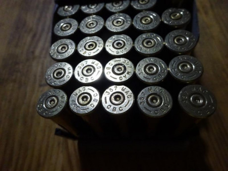 Muy buenas.

Vendidas las 500 vainas de laton Magtech del .357 con un solo disparo efectuado, pulidas 01