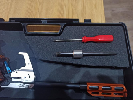 buenas tardes,vendo walther FP500 para modalidad de libre ,esta perfecta ,cacha ring L totalmente ajustable,lleva 30