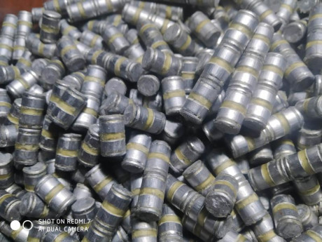 Por cambio de calibre se venden puntas del 32 wc del molde de Magma ,314  ,100 grains ,dureza 11.5 BHN 00