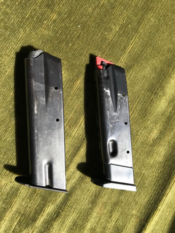  VENDIDA  PISTOLA CZ 75 DOS CALIBRES 22LR Y 9 PB .  CARRO DEL 22LR CON ALZA LPA Y CARRO DEL 9 PB DE COMBATE. 02