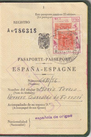  EN RECUERDO Y HOMENAJE A LOS QUE YA NO ESTÁN. 

Si pones en  GOOGLE   PASAPORTES EN LA MEMORIA  da igual 121