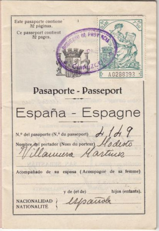  EN RECUERDO Y HOMENAJE A LOS QUE YA NO ESTÁN. 

Si pones en  GOOGLE    PASAPORTES EN LA MEMORIA   da 171