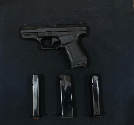 VENDIDA!!!!!!
Walther P99, en calibre 9mm. Guiada con Licencia F. Se encuentra en la Provincia de Sevilla. 00