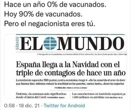 Curioso el caso del hospital de Málaga, todos de sanidad, todos vacunados con las tres dosis, todos CONTAGIADOS, 90
