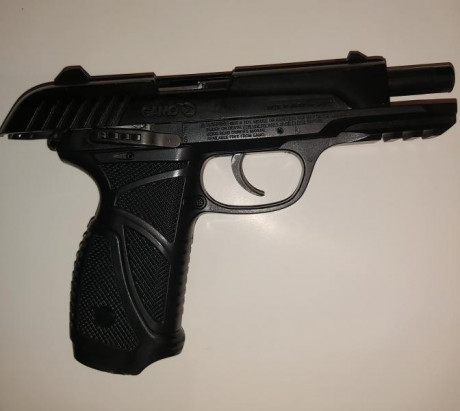  fotos pt-85.jpg  Hola ,pues eso ,vendo pistola Gamo PT-85  Co2 ,con sistema de corredera móvil Blowback,cañon 01